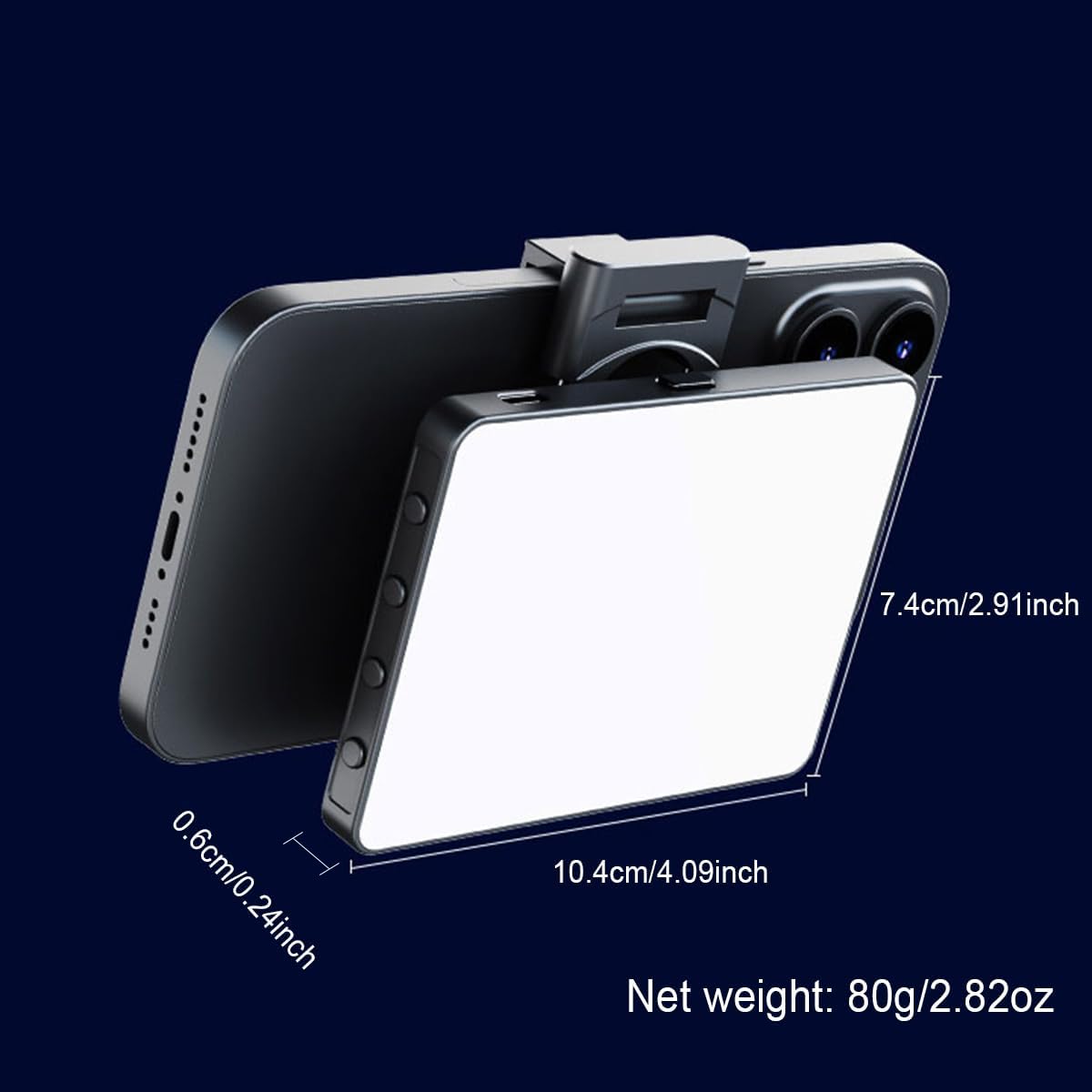 PANEL LUZ LED PARA CELULAR M15 RECARGABLE
