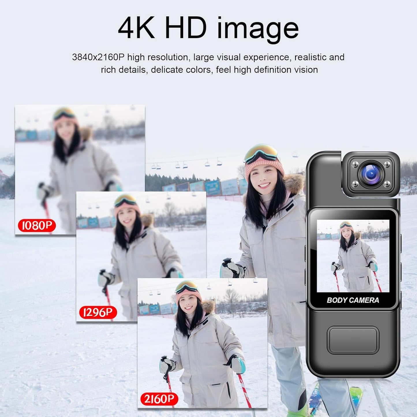 BODY CAMARA - 4KMINI CÁMARA DEPORTIVA