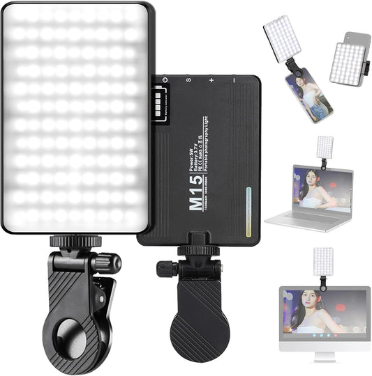 PANEL LUZ LED PARA CELULAR M15 RECARGABLE